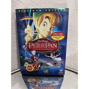 Walt Disney's Peter Pan DVD 2007 2-Disc Platinum Edition New Digital Restoration
